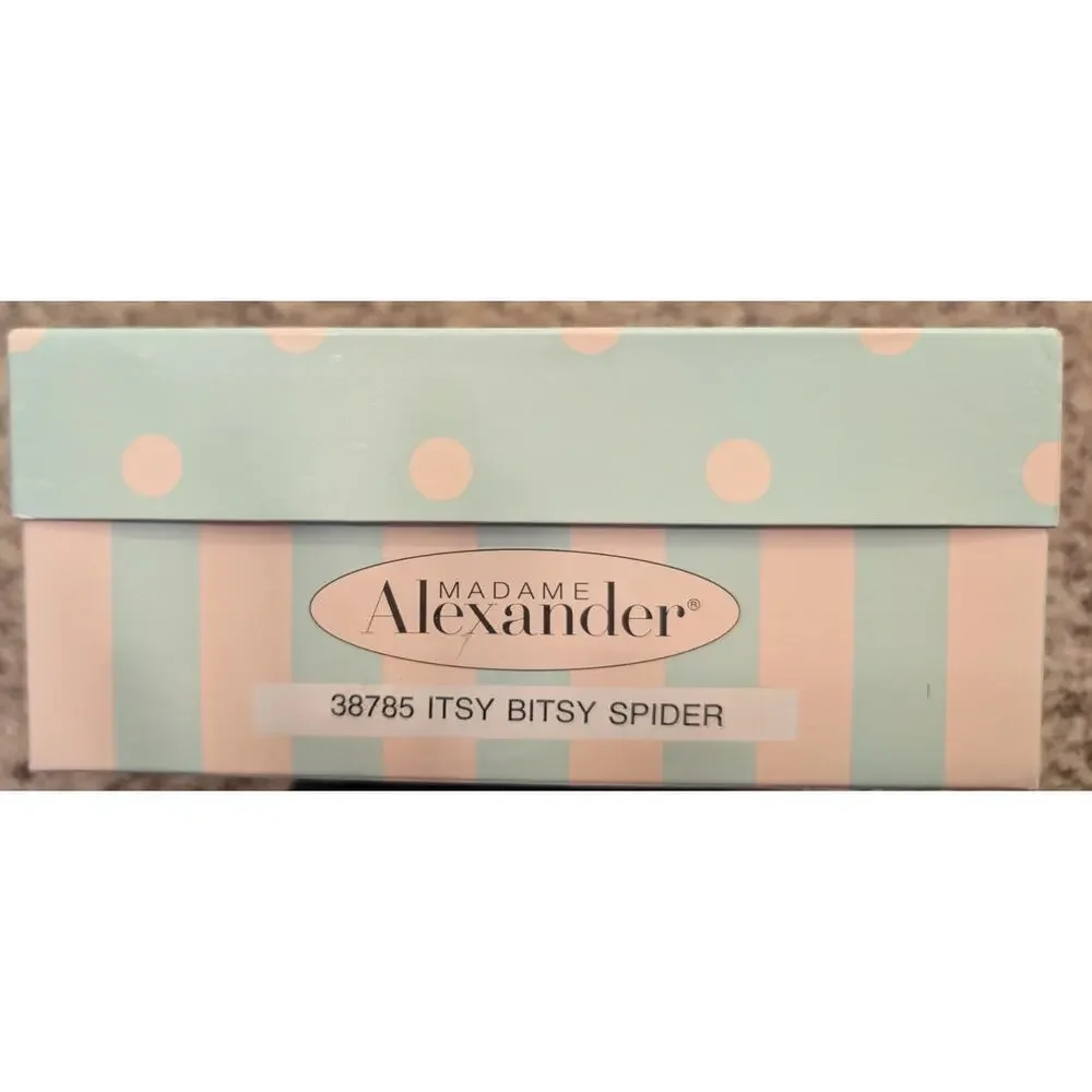 Madame Alexander Itsy Bitsy Spider Doll New Condition In Box #38785 2004
